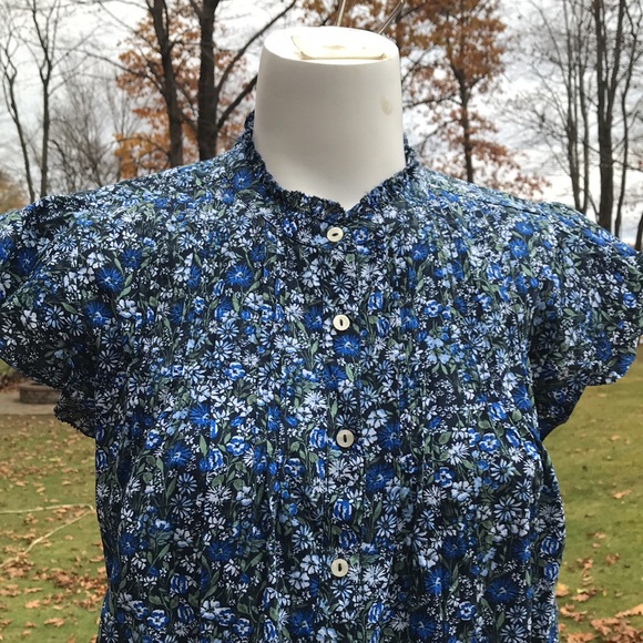 Adorable Lucky Brand boho blouse M - Picture 2 of 6